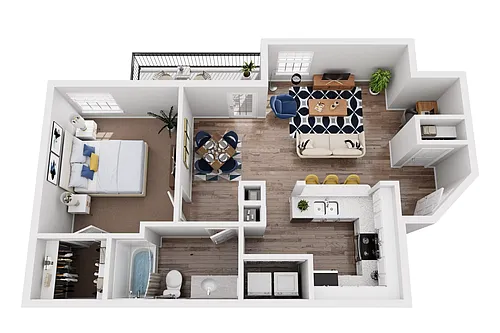 Floor plan The Chateau