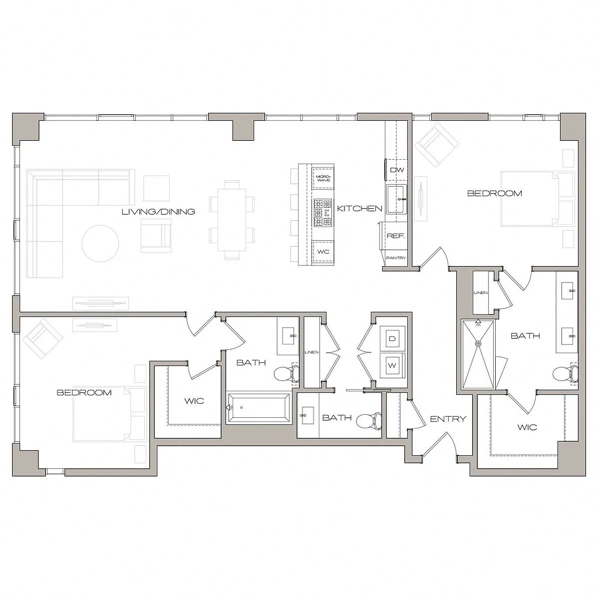 Floor plan PH-8