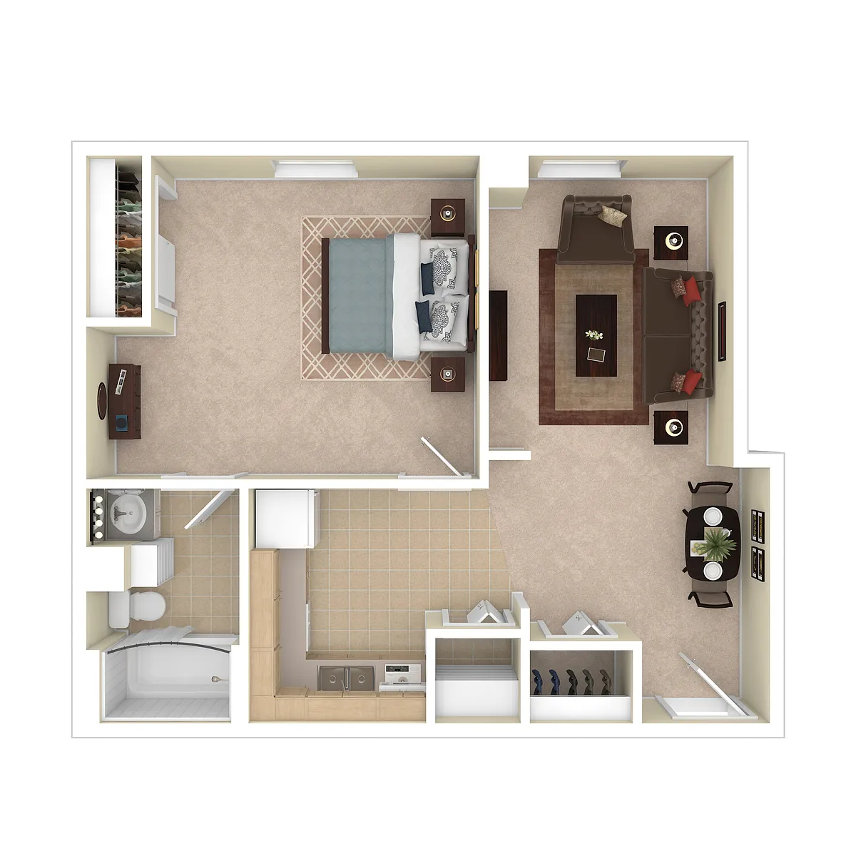 Floor plan S1 St. Clair