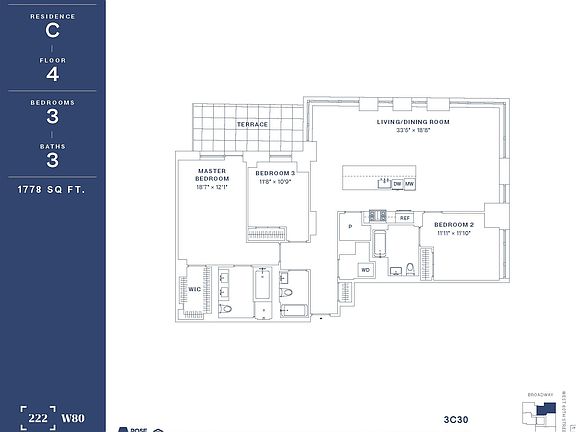 2nd image of 222 W 80th St #4C