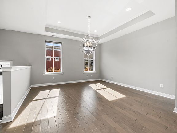 Entry and dining area