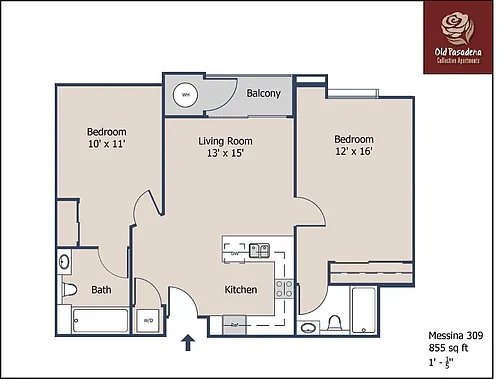 Floor plan 309 M