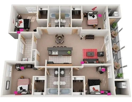 Floor plan Redwood