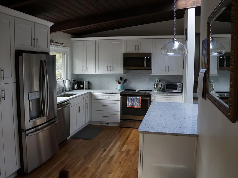 Newly renovated kitchen