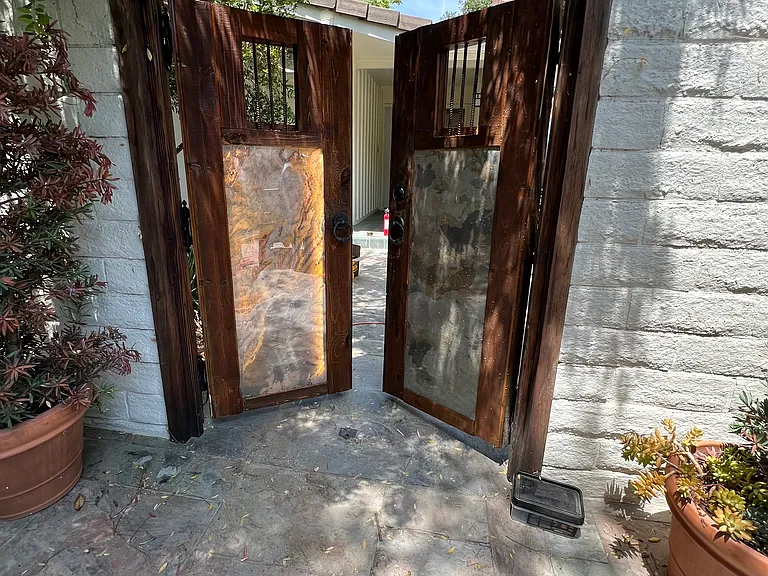 Front Entry Gate