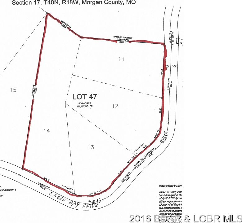 1st image of LOT 47 Eagle Bay Drive Laurie Lot 47