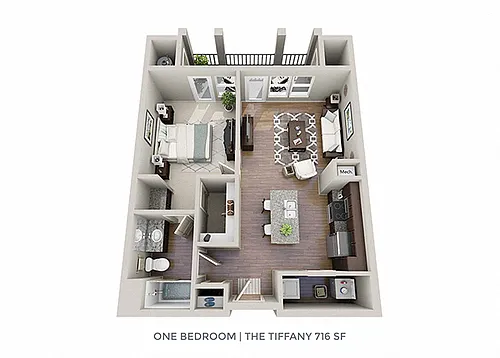 Floor plan The Tiffany A