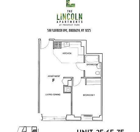 2nd image of 510 Flatbush Ave #6FE