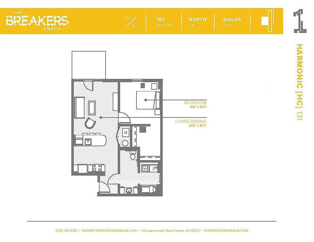 Floor plan Harmonic Floor Plan