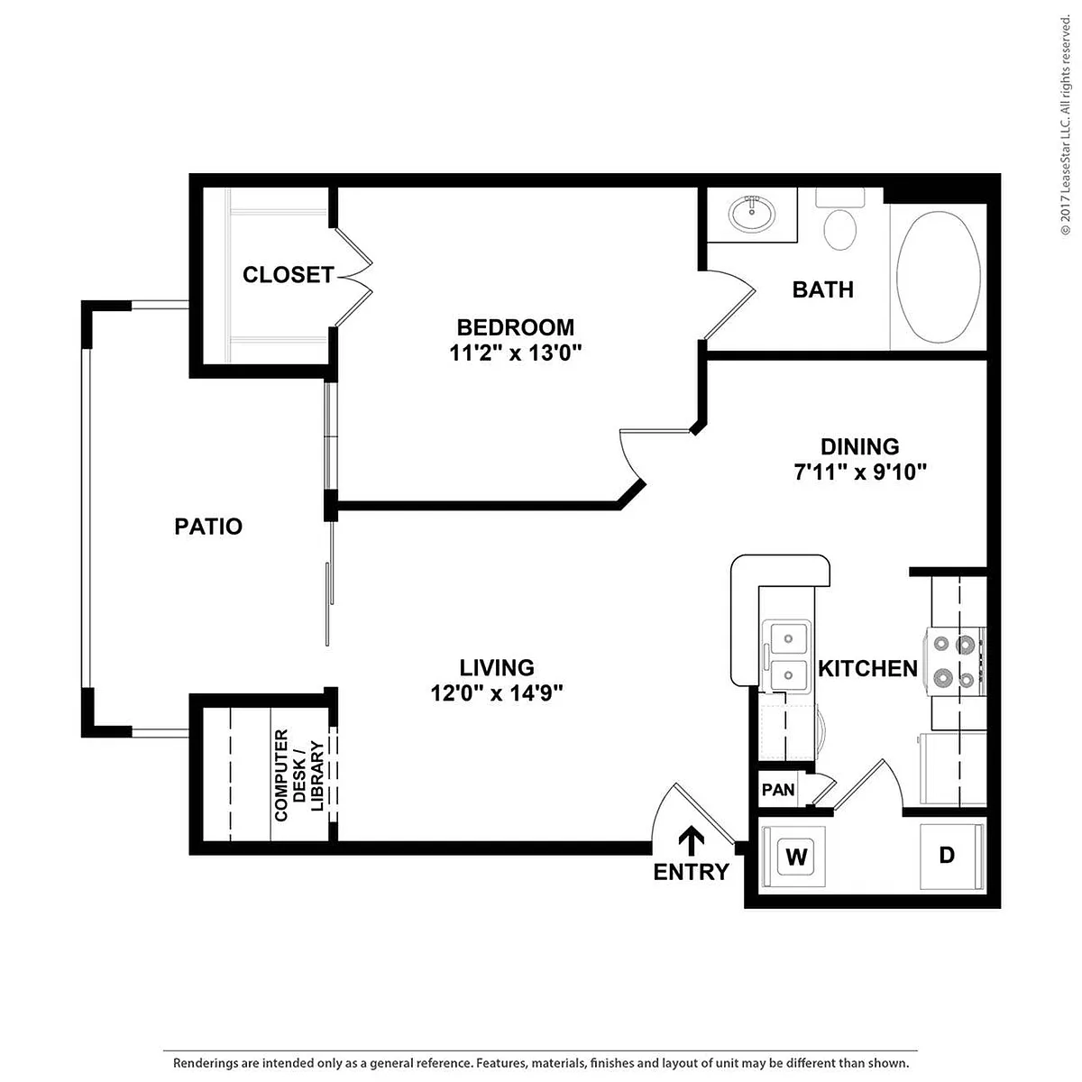 Floor plan A1