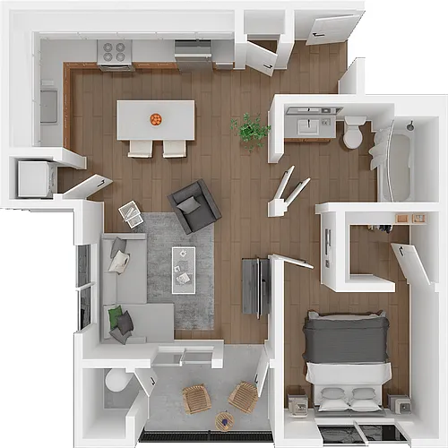 Floor plan Isle