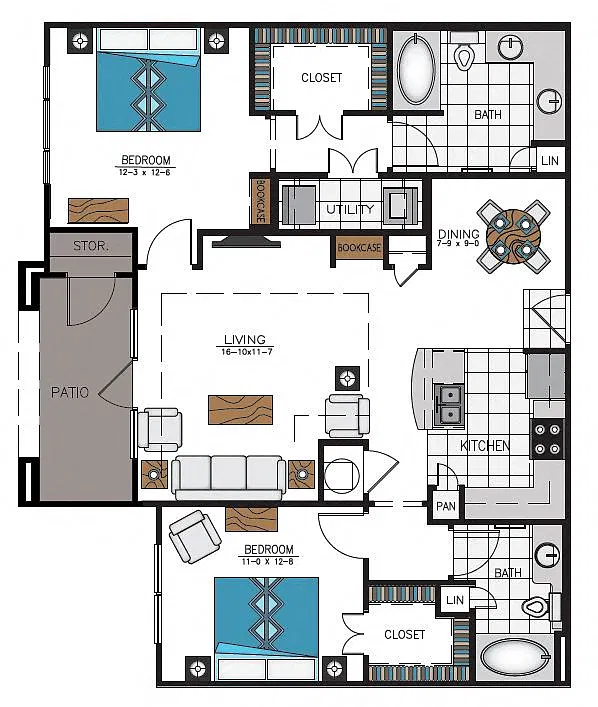 Floor plan B4A