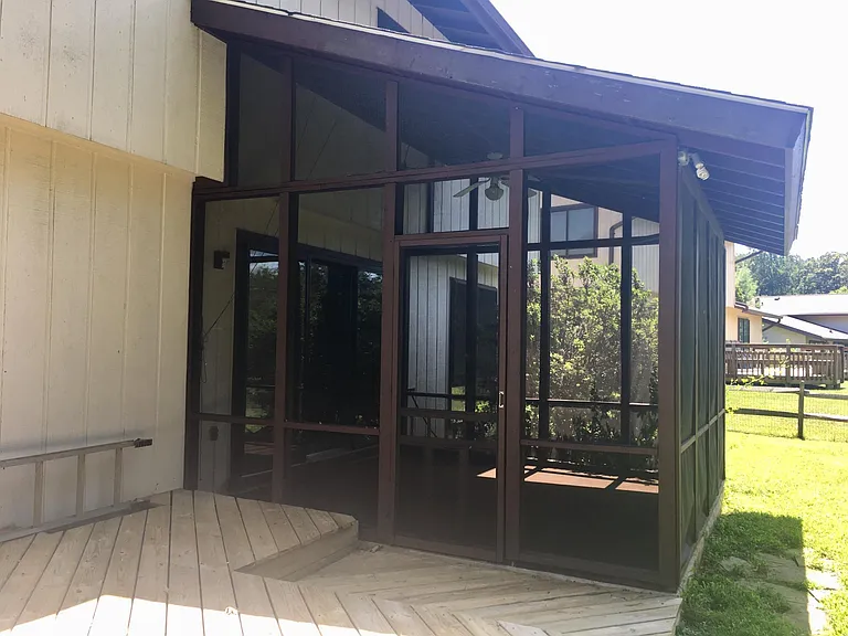 Screened porch