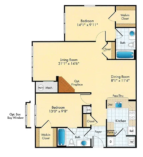 Floor plan B4