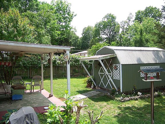 Patio & workshop
