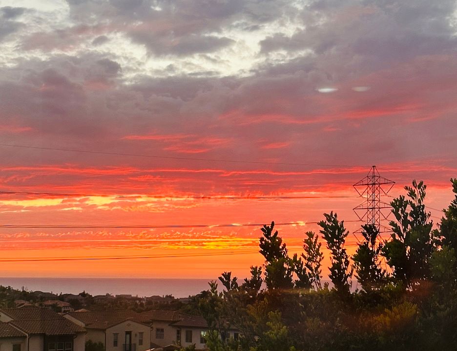 Awesome sunset from MBR