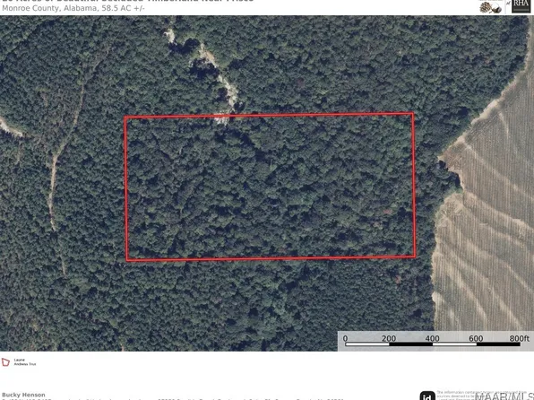 0 Raymond Rd, Frisco City, AL 36445