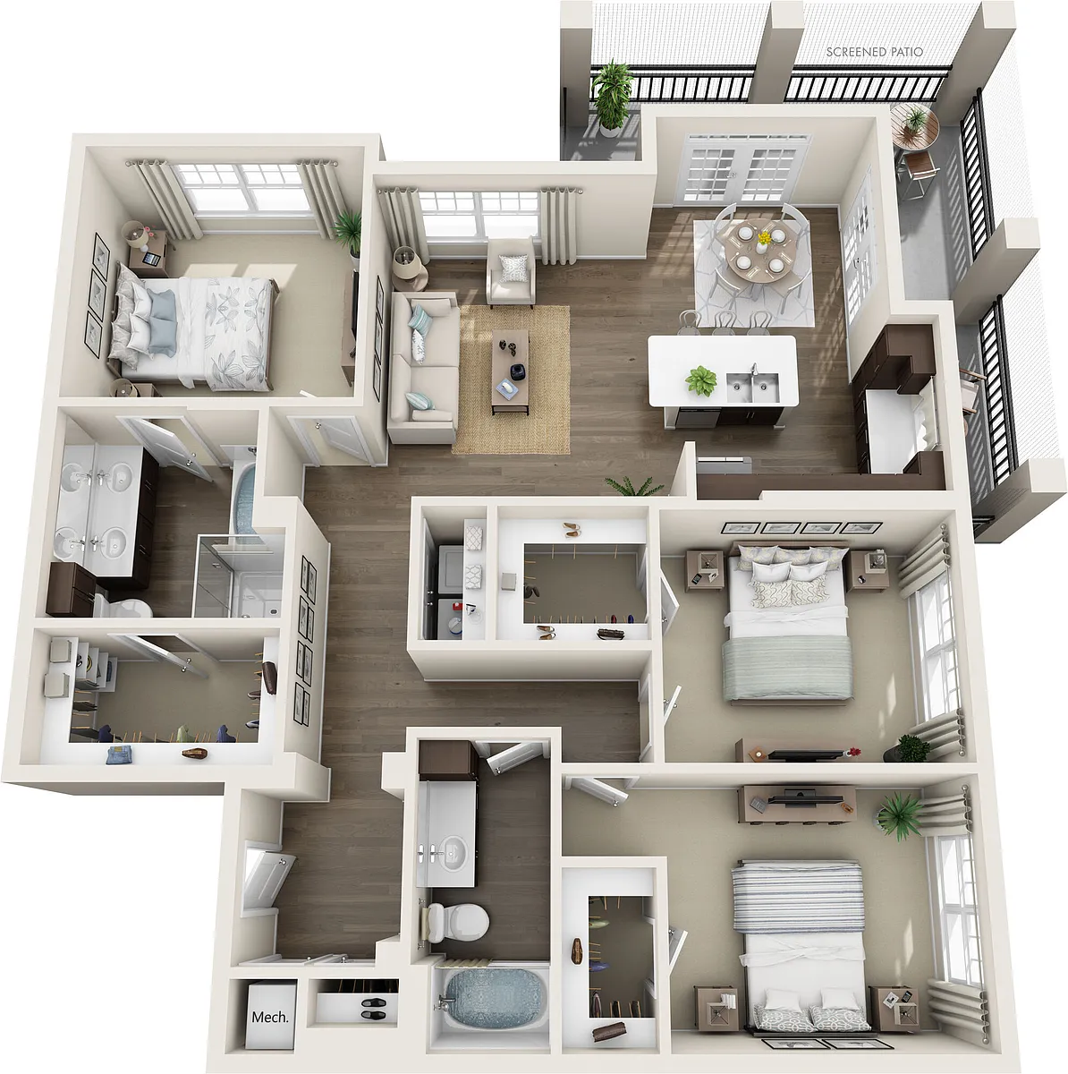 Floor plan C1