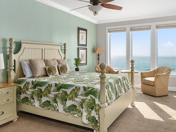 Spacious master suite