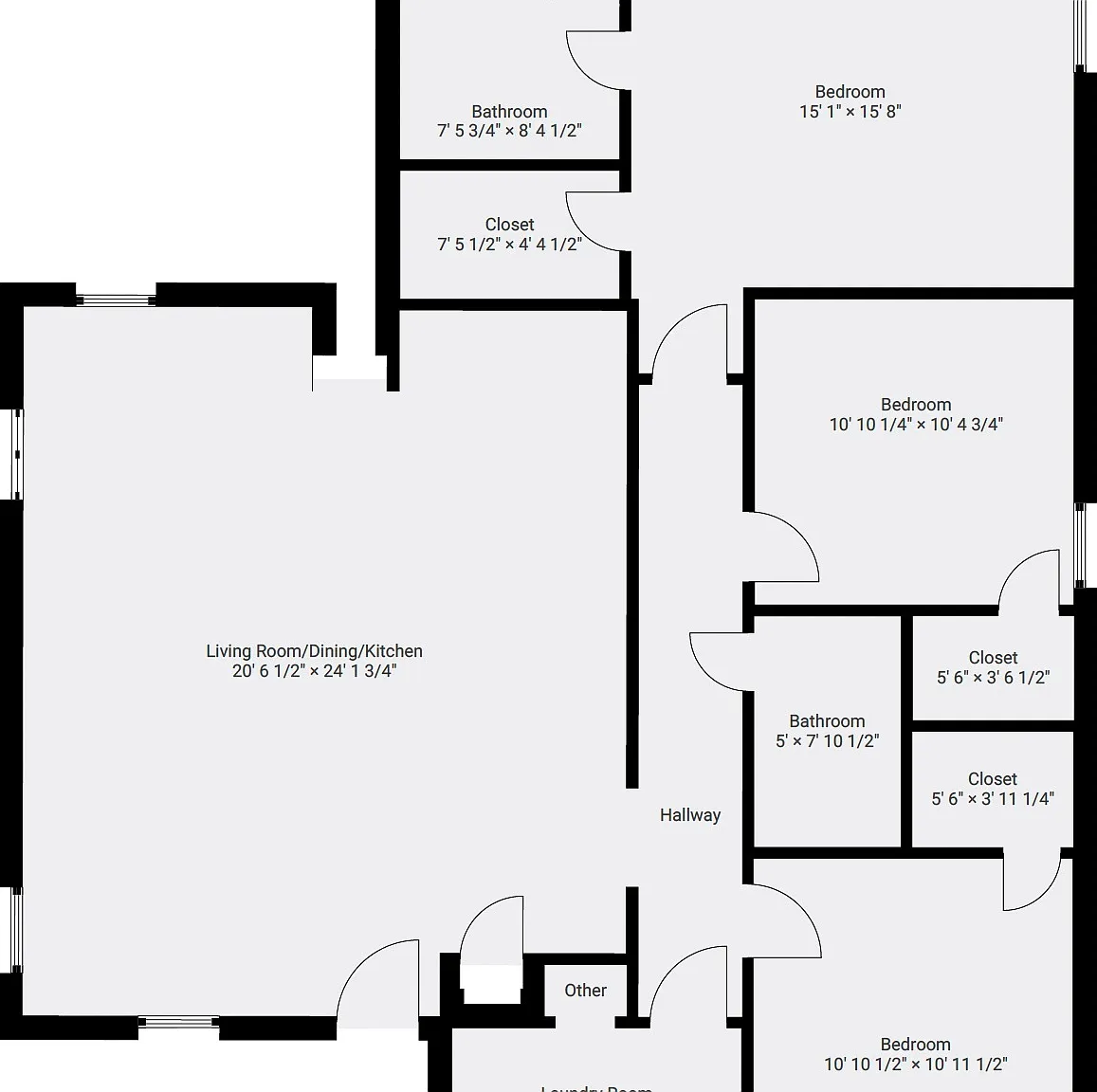3 bed, 1360 sqft, $2,400 — Photo 3