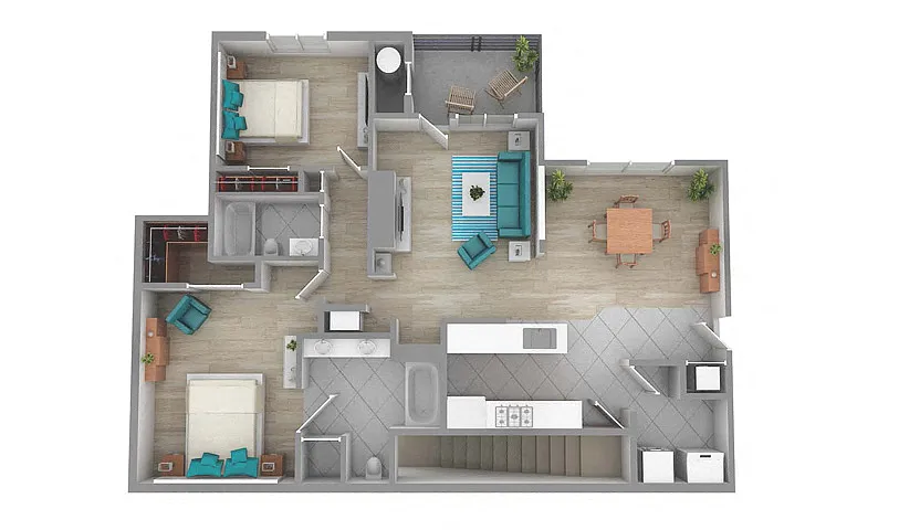 Floor plan B6