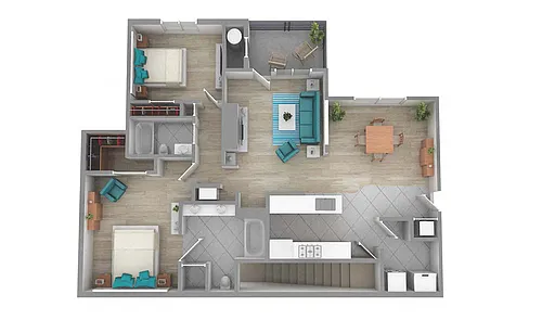 Floor plan B6