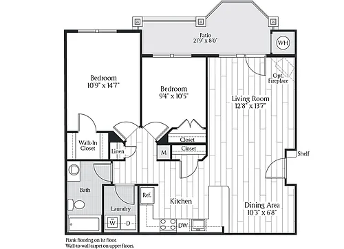 Floor plan The Persimmon