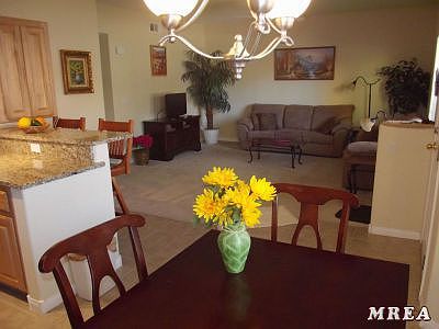 Dining and living room