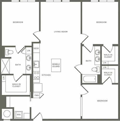 Floor plan C2D