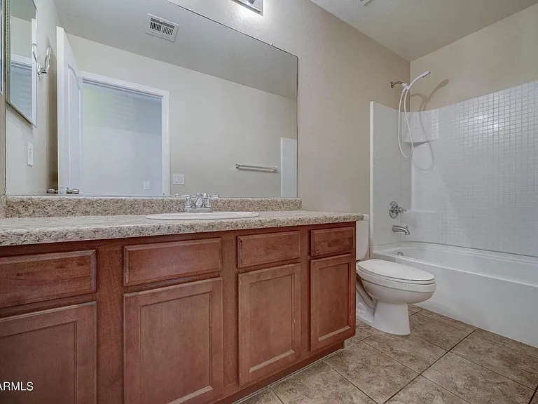 Hallway bathroom