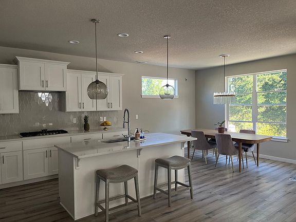 Kitchen and dining area