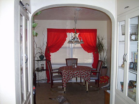 entering the dining room