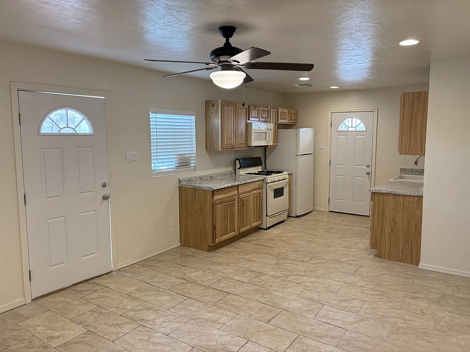 New kitchen with gas oven, built-in microwave, garbage disposal, and dishwasher