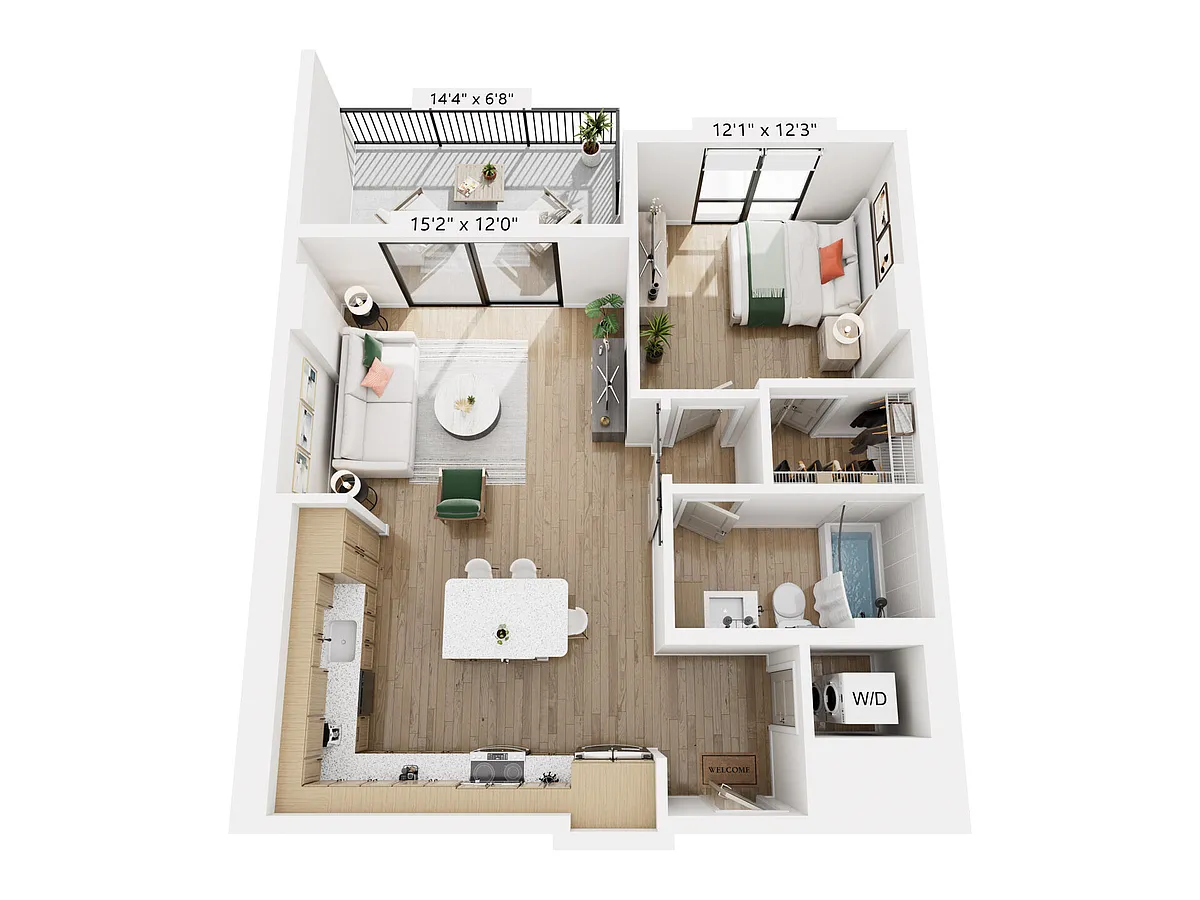 Floor plan A2