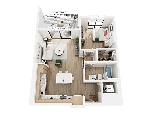 Floor plan A2