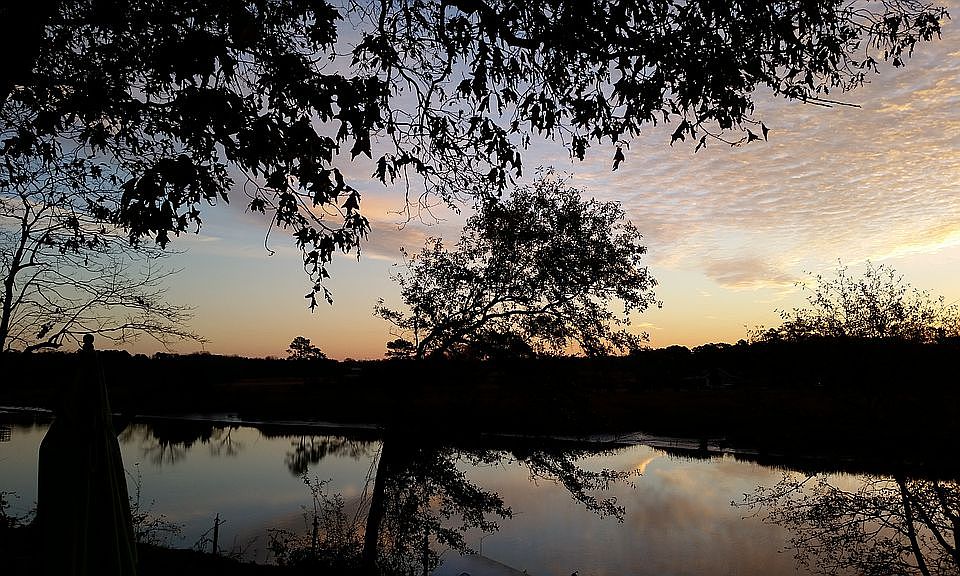 Sunrise on the river