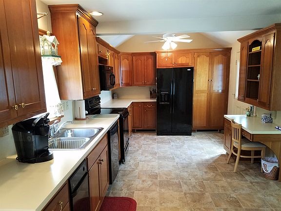 Custom Wood-Mode Kitchen