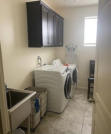 In house laundry room