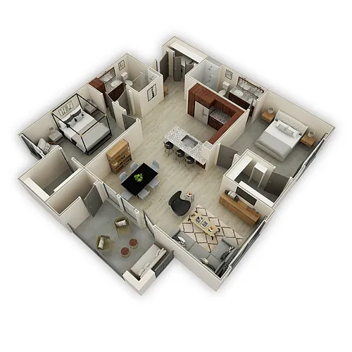 Floor plan B4