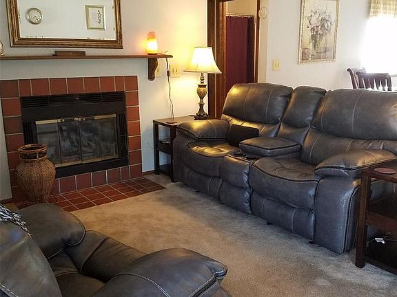 Cozy Gas Fireplace