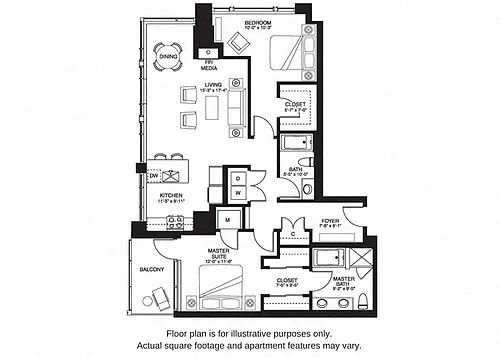 Floor plan B15 South