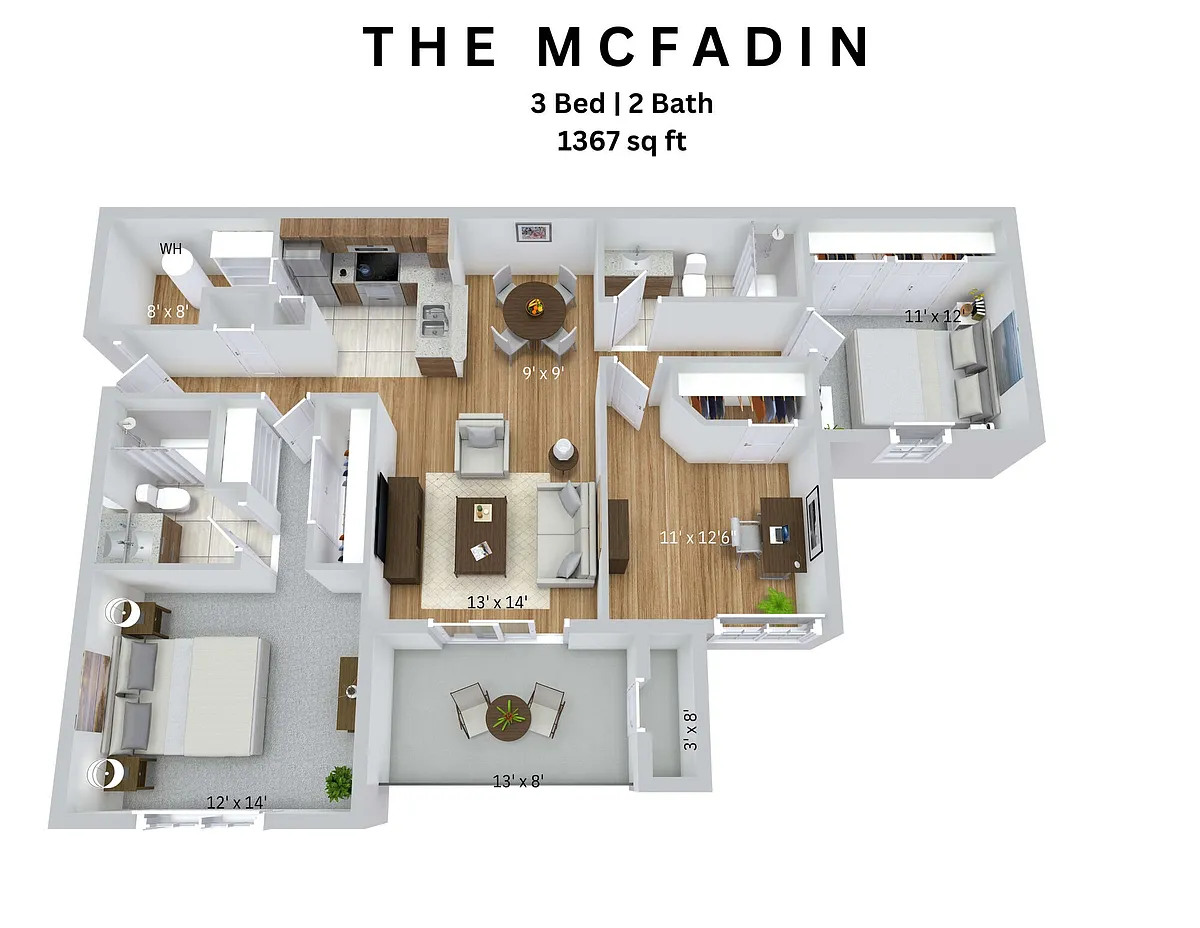 Floor plan McFadin