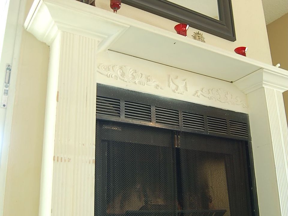Fireplace in Living Area