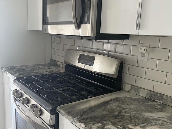 Gas stove and microwave