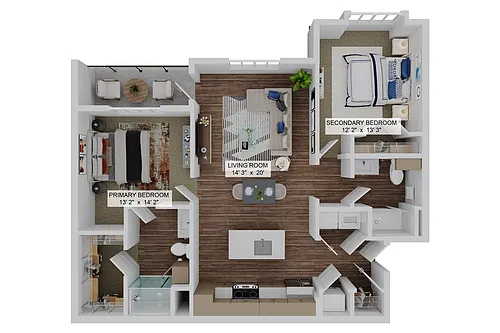 Floor plan The Vanguard Grand (B2a)