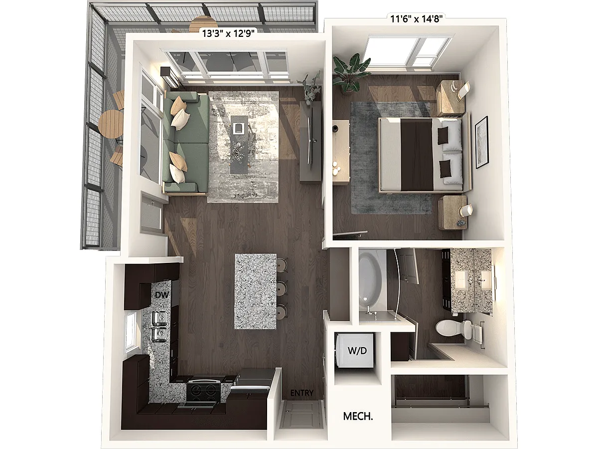 Floor plan A3-740-E