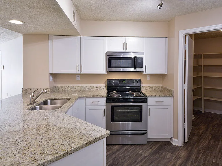 Spacious Walk-In Pantries*
