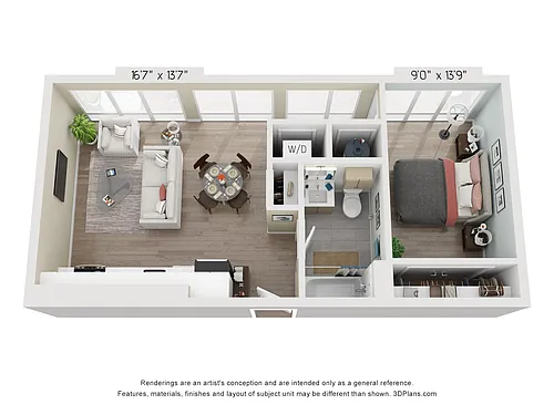 Floor plan A19