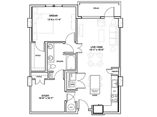 Floor plan The Jones Tower