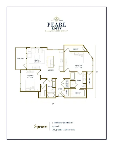 Floor plan Spruce